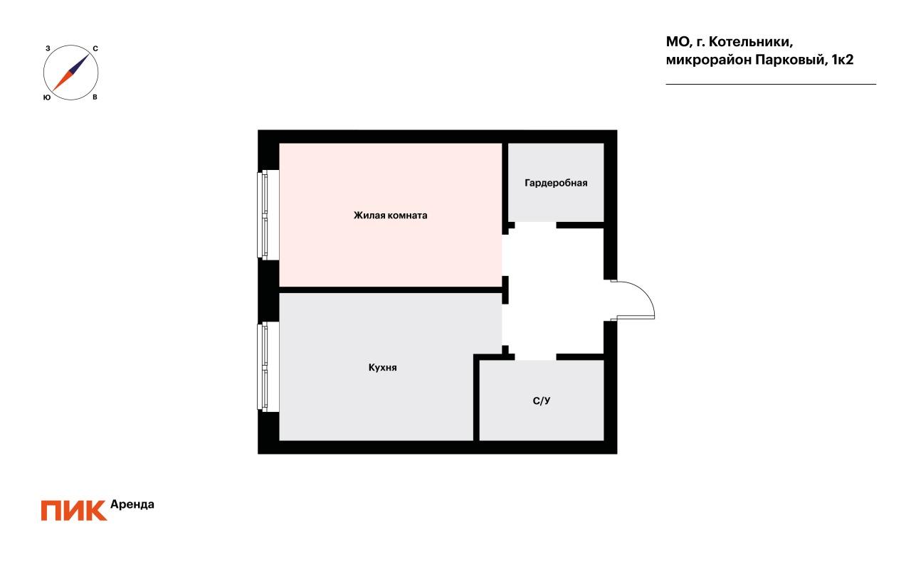 1-к. квартира, 33.4 м², 45 000 ₽/мес — фото № 21 1-к. квартира, 33.4 м², 45 000 ₽/мес — фото № 21