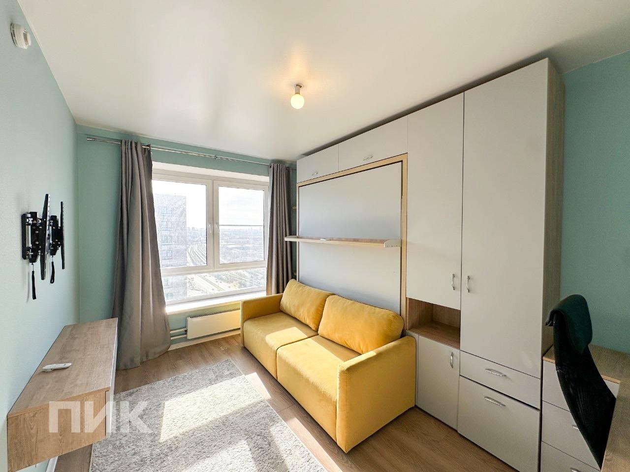 1-к. квартира, 33.4 м², 45 000 ₽/мес — фото № 3 1-к. квартира, 33.4 м², 45 000 ₽/мес — фото № 3