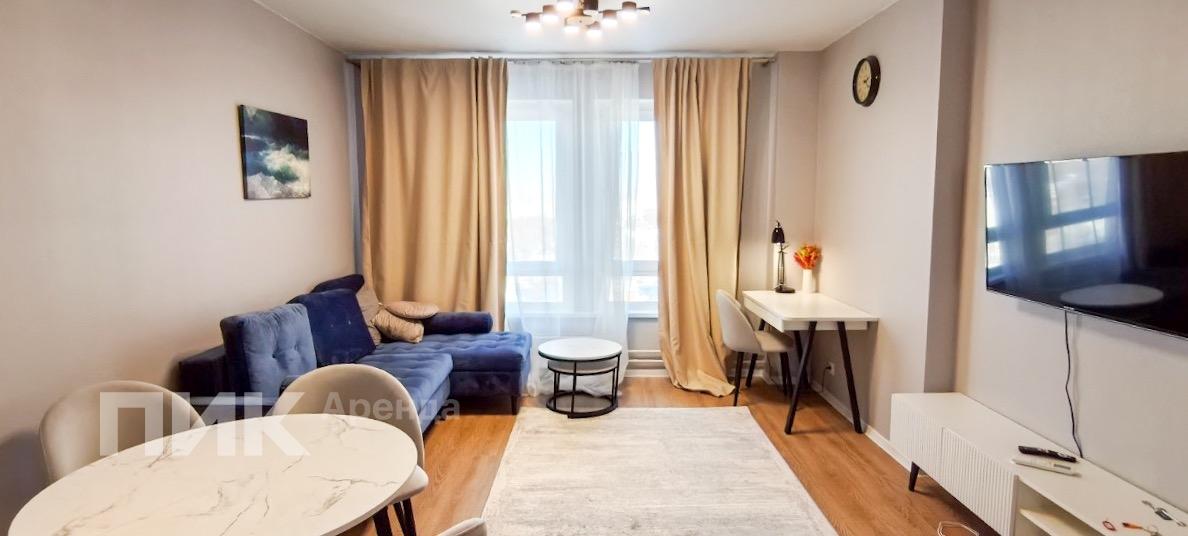 1-к. квартира, 41.5 м², 93 600 ₽/мес — фото № 1