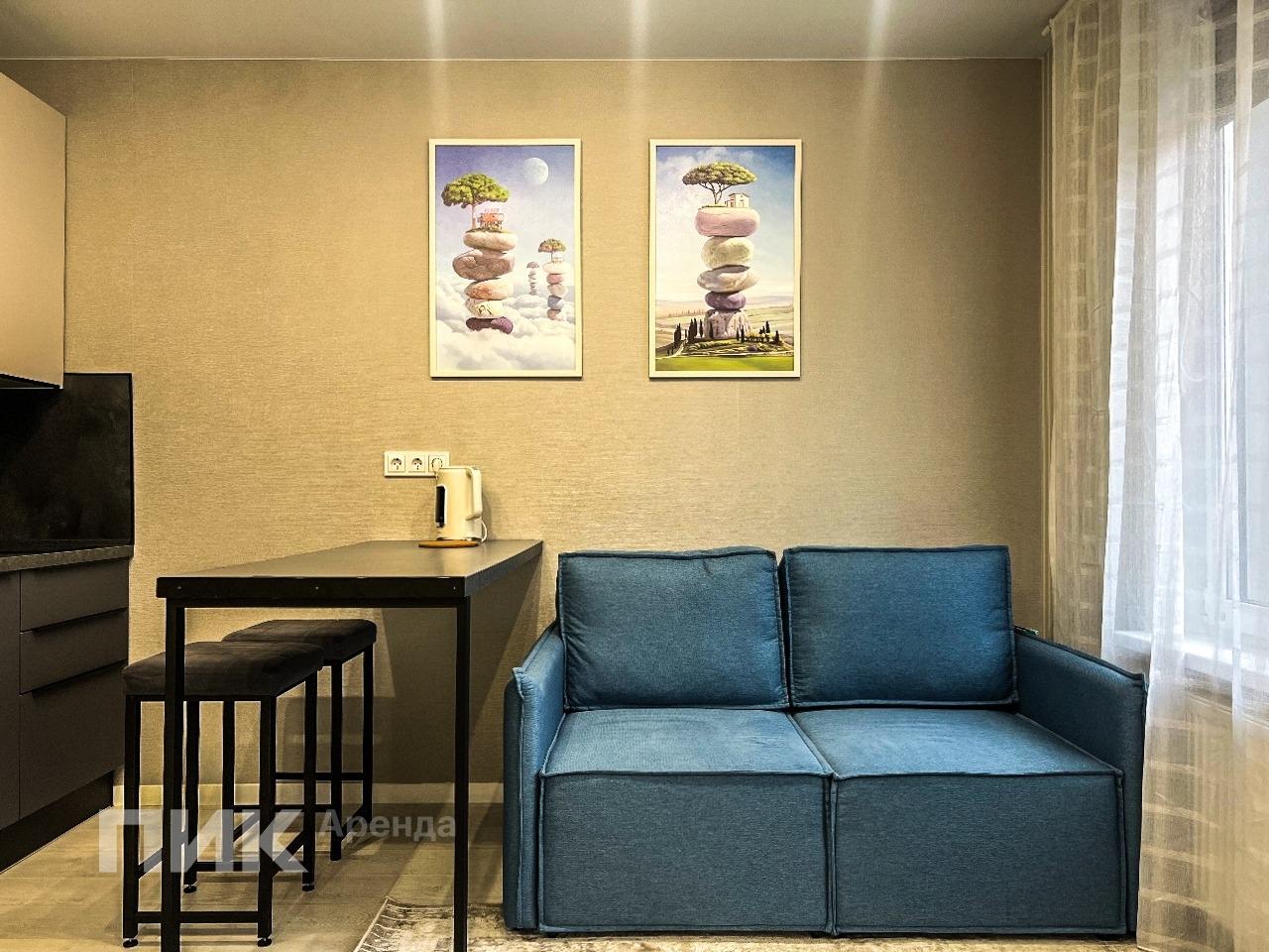 студия, 28 м², 42 600 ₽/мес — фото № 6