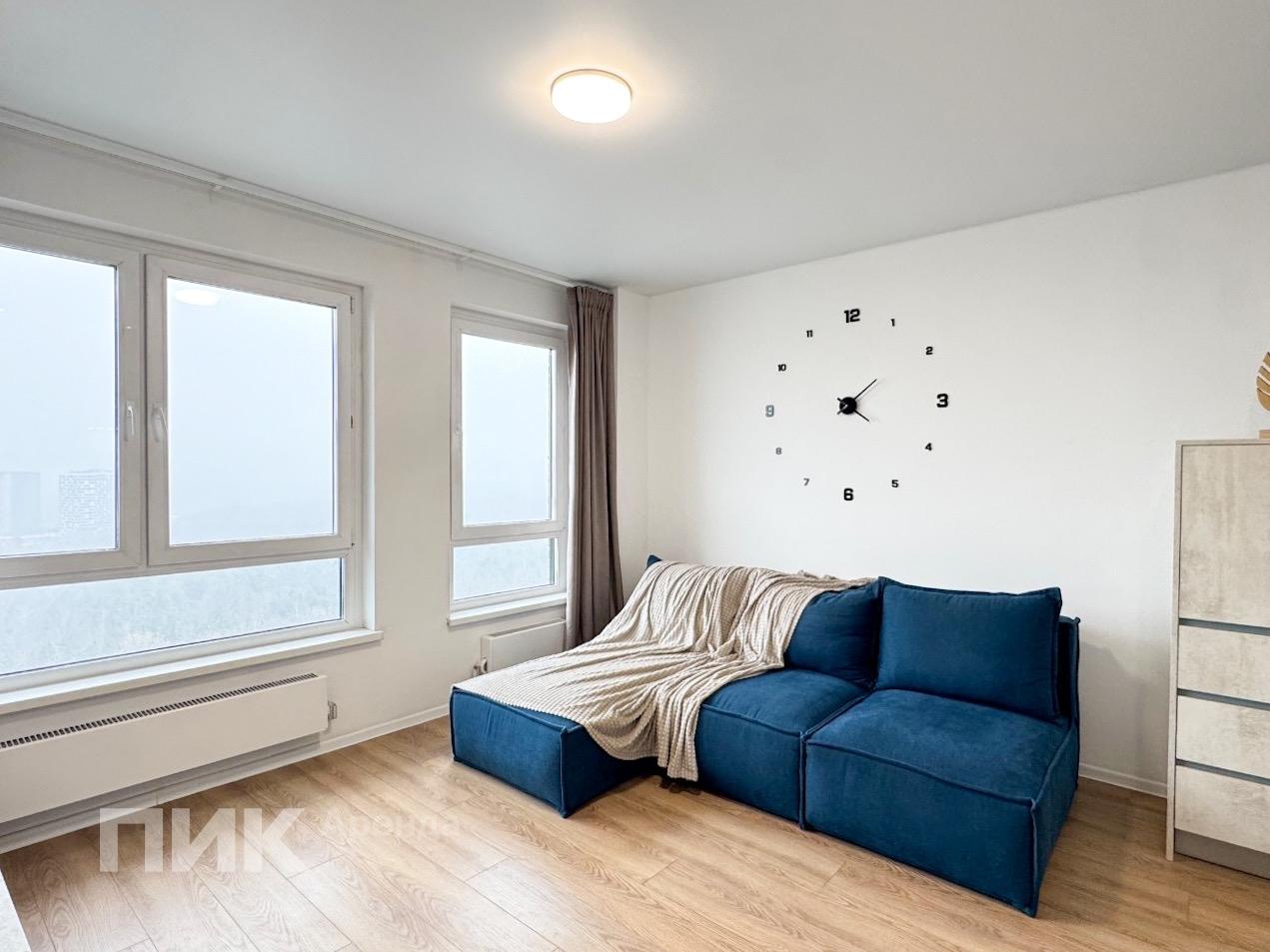 студия, 25.3 м², 60 000 ₽/мес — фото № 1