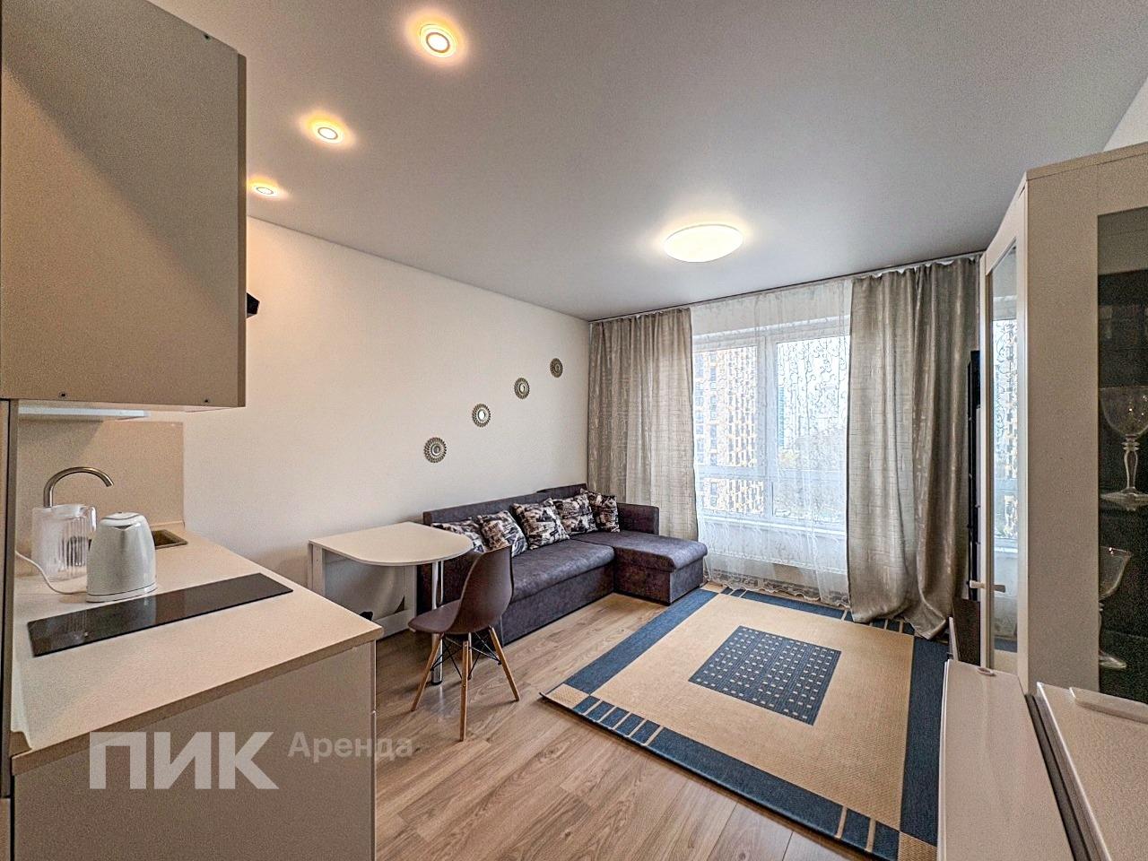 студия, 21.5 м², 71 300 ₽/мес — фото № 1