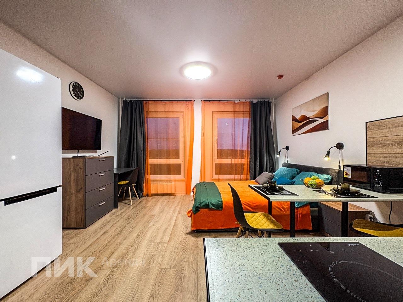 студия, 25.3 м², 47 800 ₽/мес — фото № 1