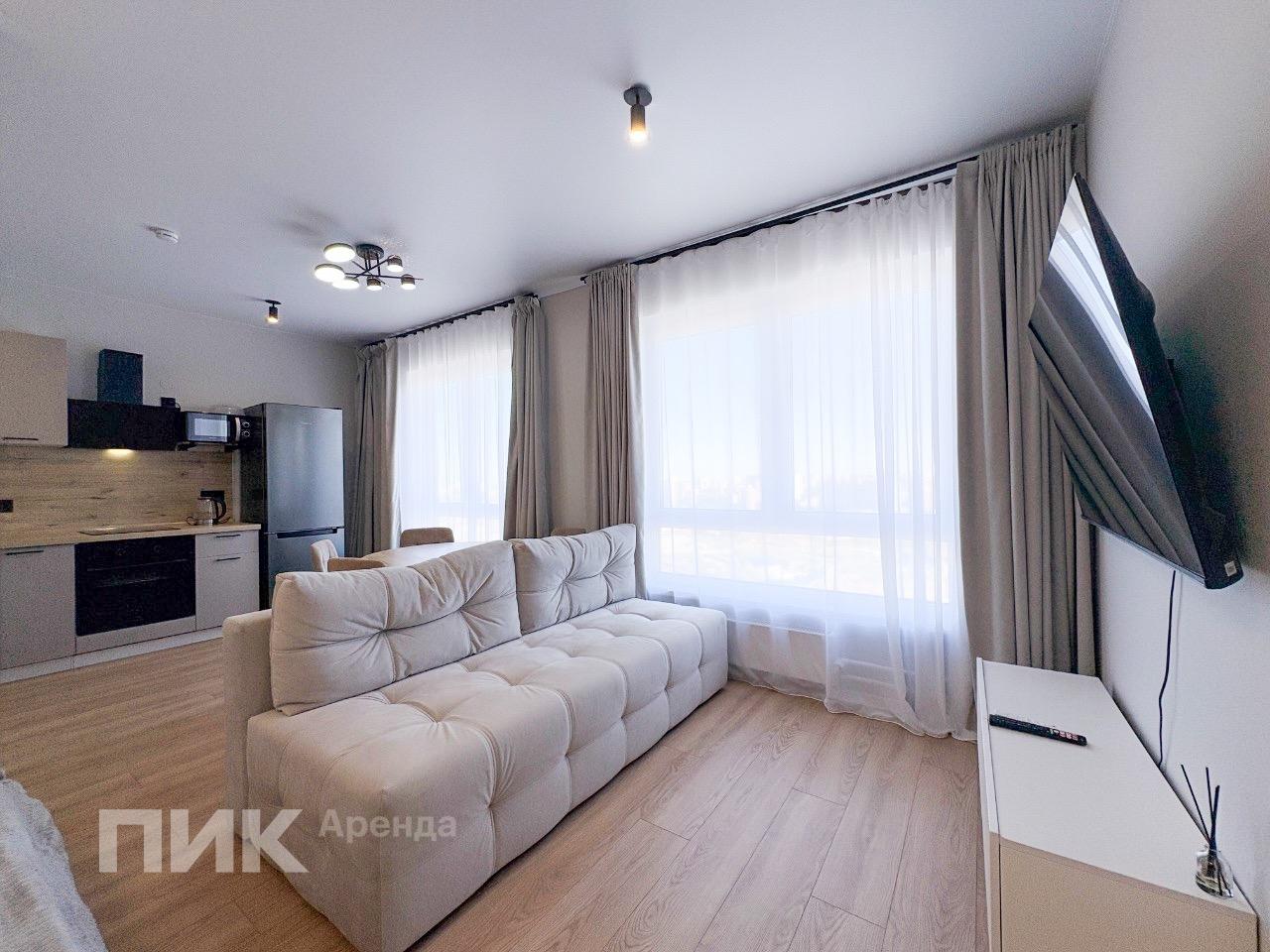 студия, 34 м², 57 100 ₽/мес — фото № 1