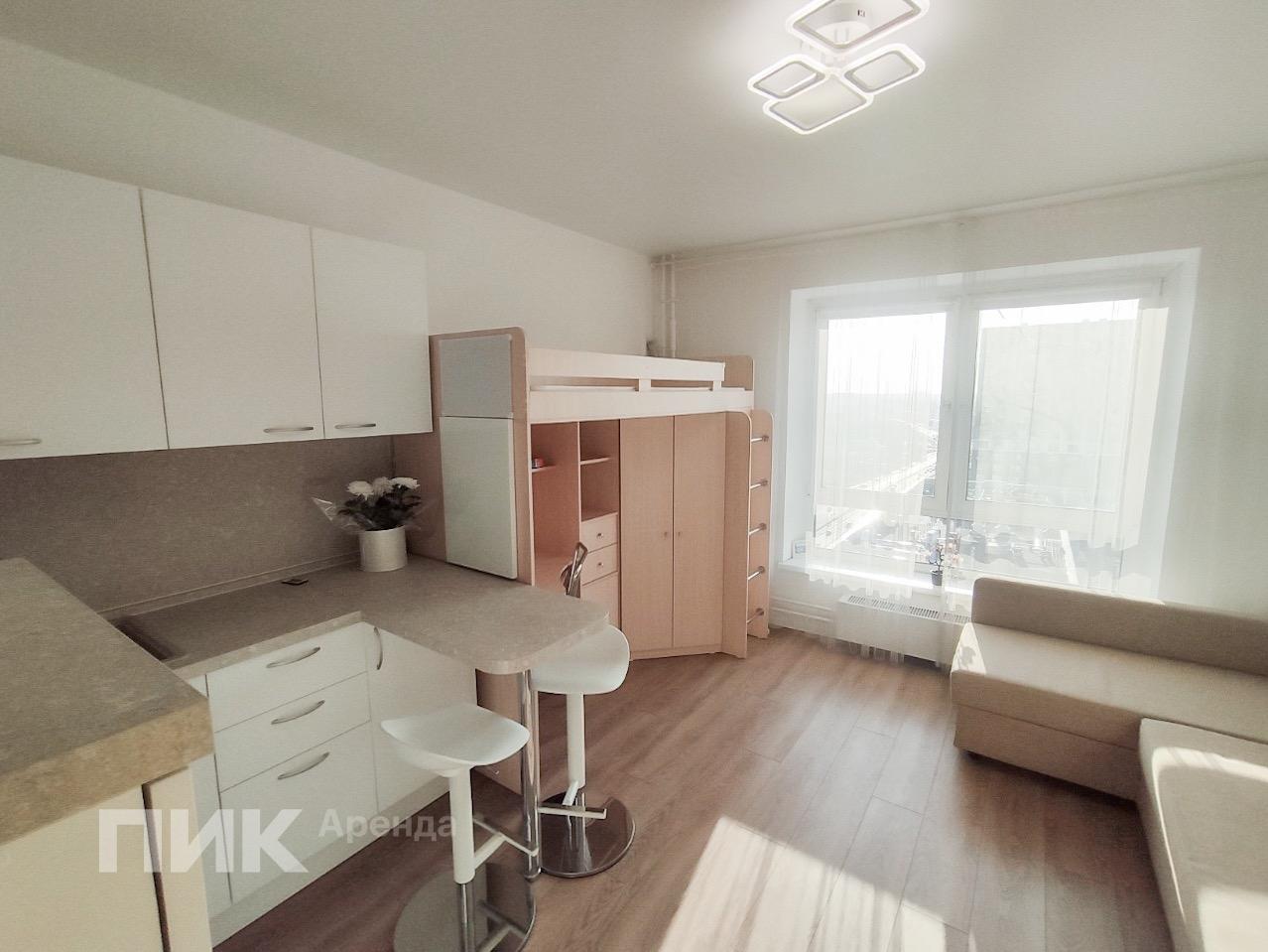 студия, 21.6 м², 60 000 ₽/мес — фото № 2