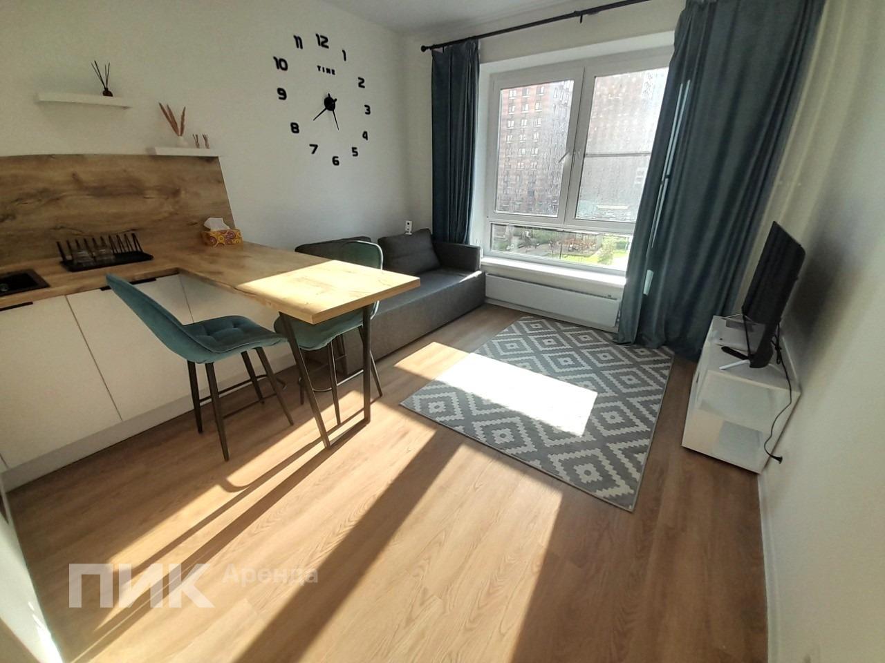 студия, 19.6 м², 35 500 ₽/мес — фото № 1