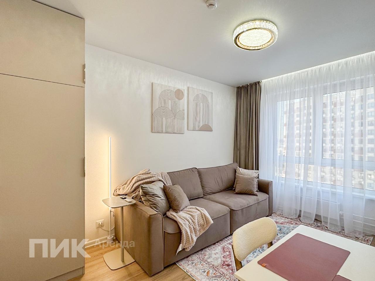 студия, 19.7 м², 60 400 ₽/мес — фото № 1