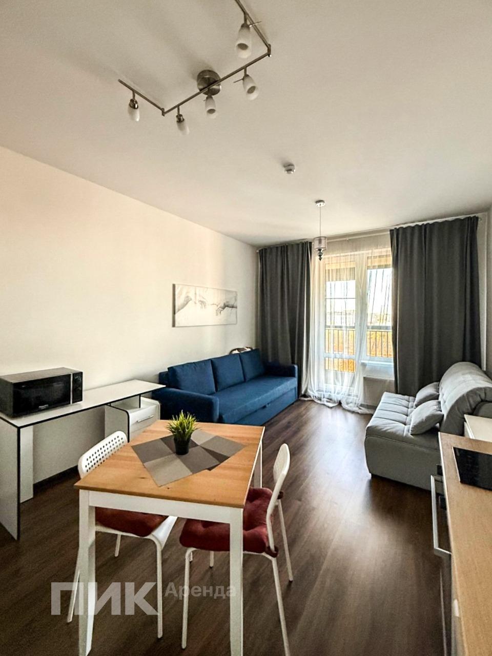 студия, 23.7 м², 44 700 ₽/мес — фото № 1