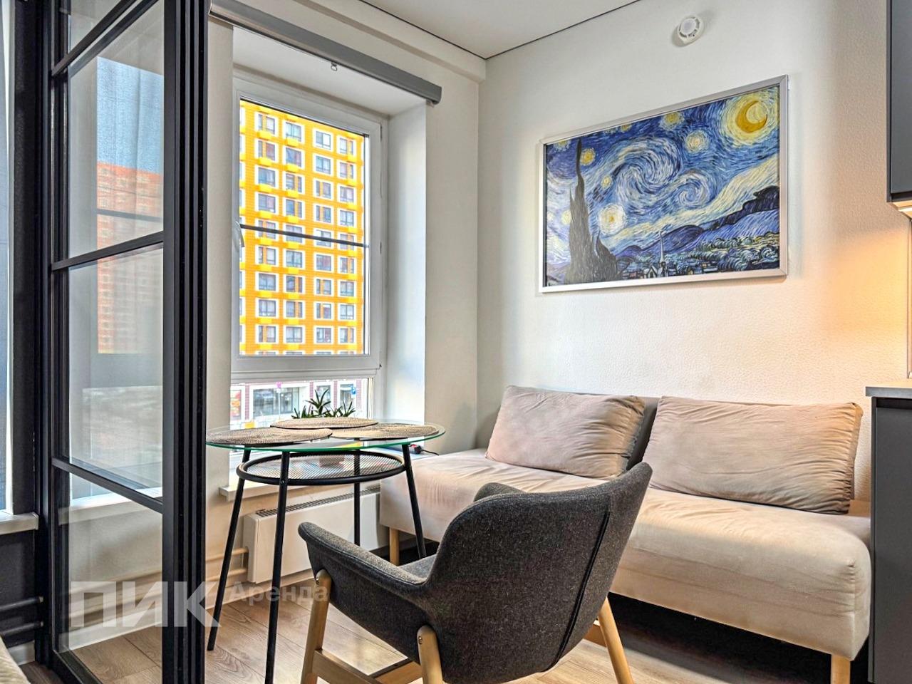 студия, 27 м², 60 000 ₽/мес — фото № 3