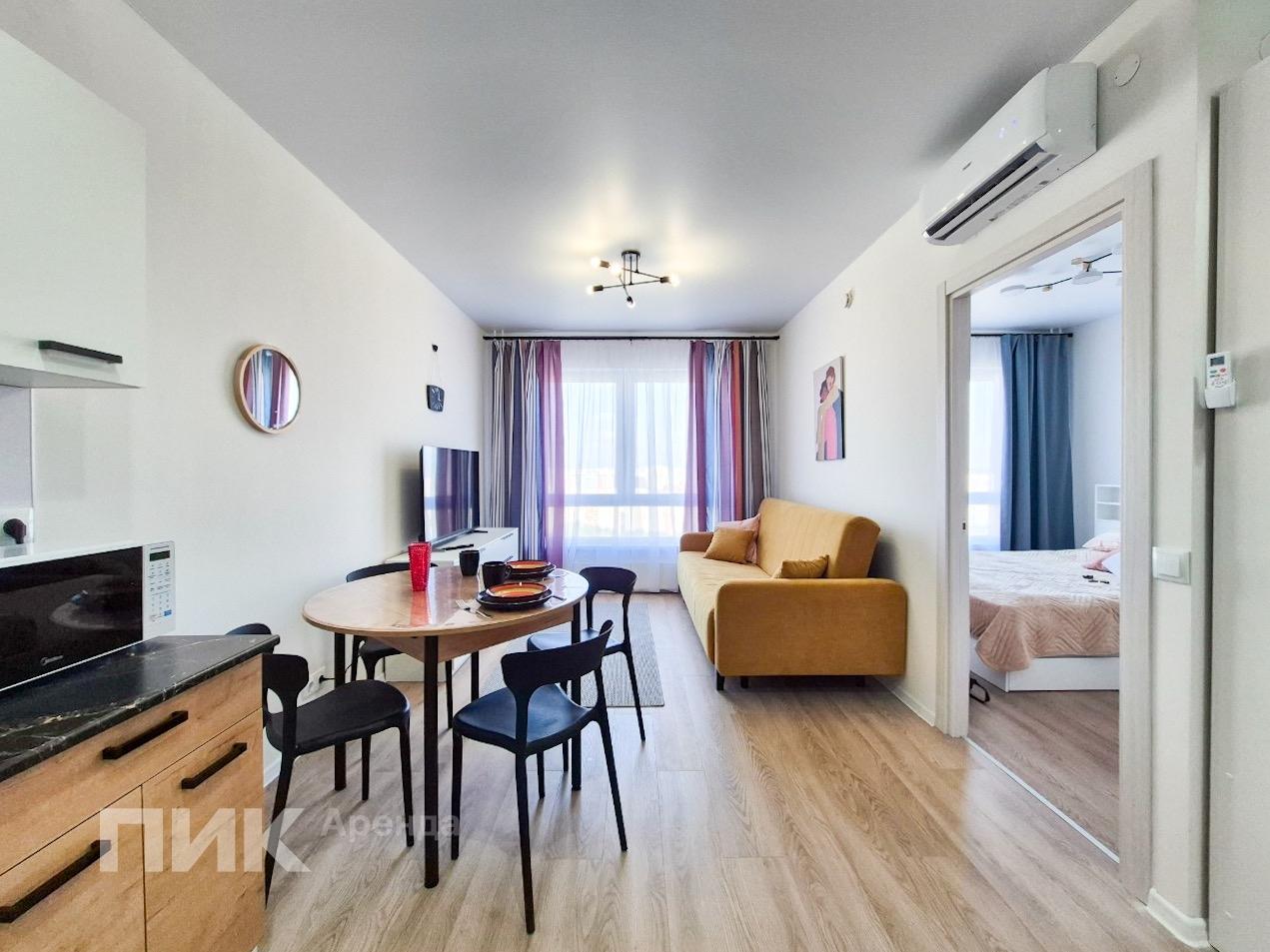 1-к. квартира, 33.8 м², 81 200 ₽/мес — фото № 1