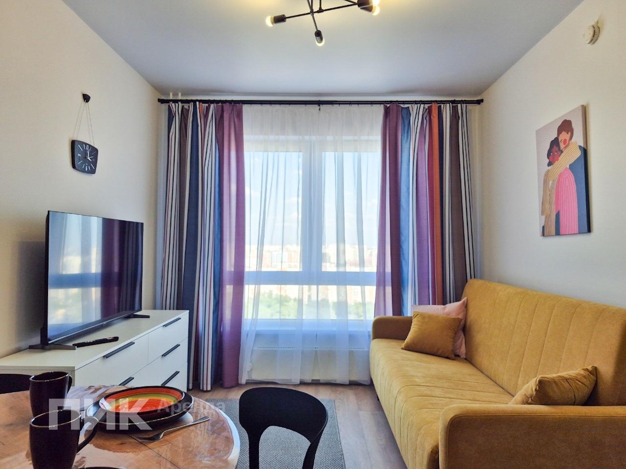 1-к. квартира, 33.8 м², 81 200 ₽/мес — фото № 2