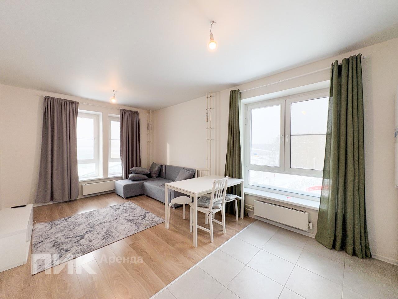 2-к. квартира, 57.3 м², 89 500 ₽/мес — фото № 1