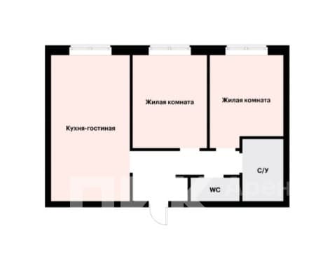 3-к. квартира, 58 м², 89 500 ₽/мес — фото № 22