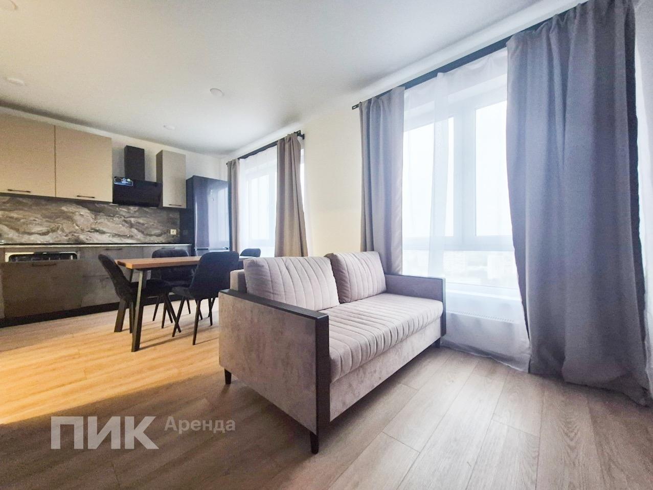 студия, 35 м², 68 700 ₽/мес — фото № 1