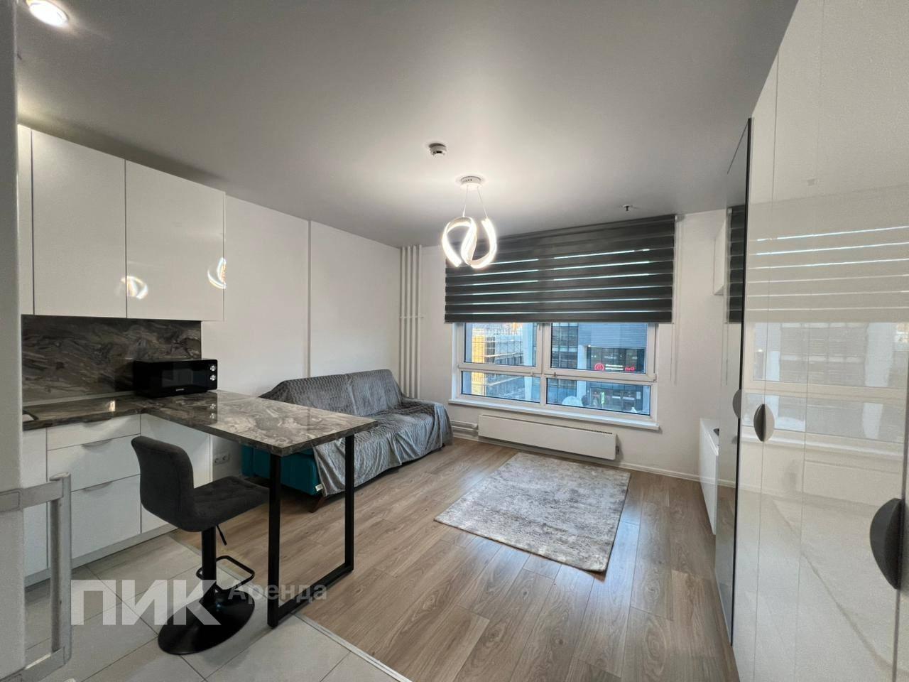 студия, 27 м², 76 600 ₽/мес — фото № 1