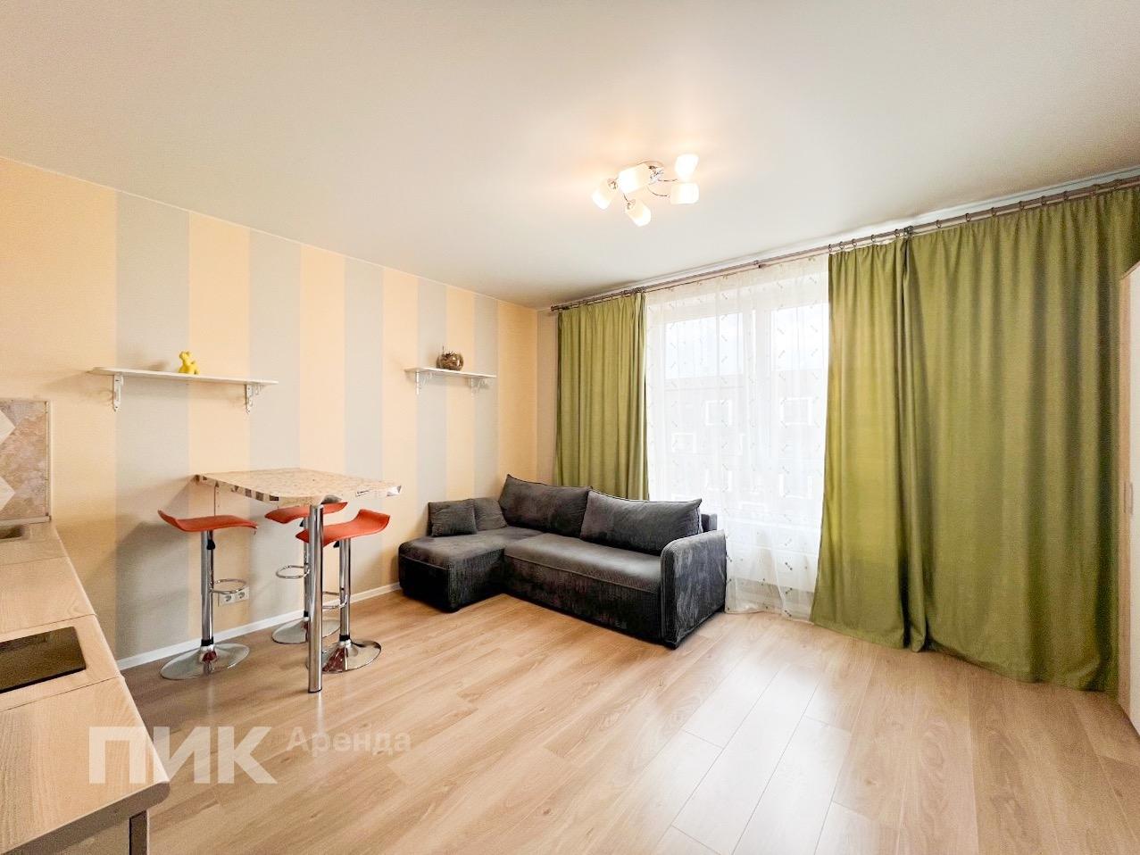 студия, 27.4 м², 42 000 ₽/мес — фото № 1