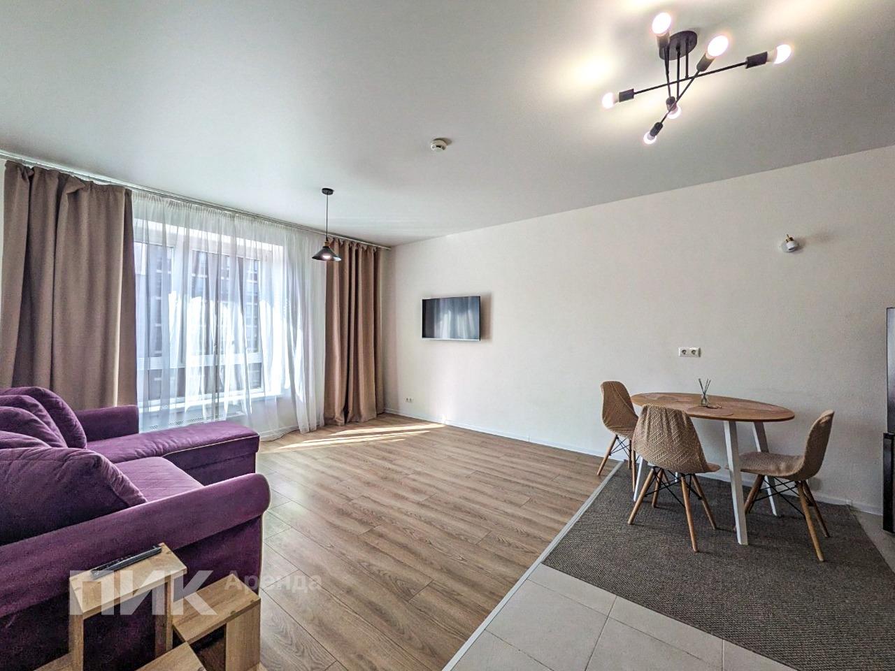 1-к. квартира, 42.9 м², 57 500 ₽/мес — фото № 1