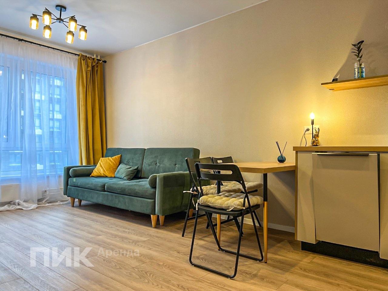 1-к. квартира, 34 м², 63 500 ₽/мес — фото № 1