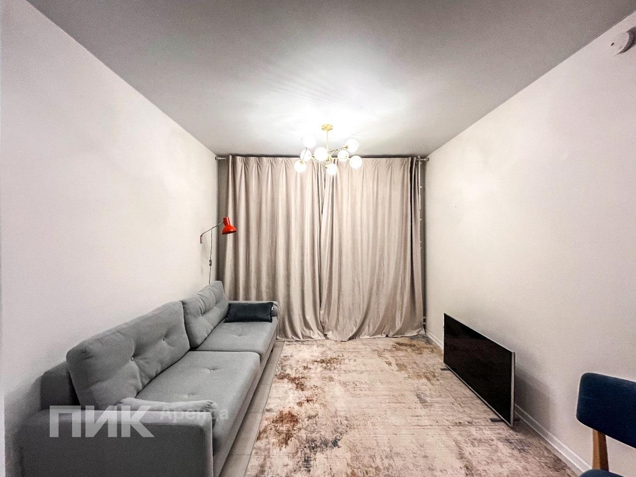 1-к. квартира, 43 м², 60 000 ₽/мес — фото № 1