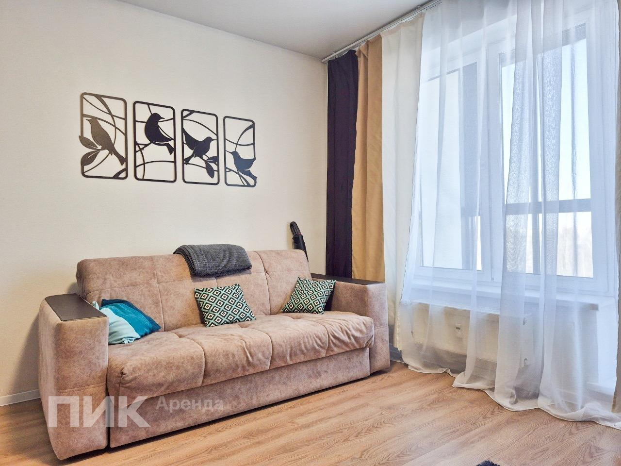 студия, 24.8 м², 34 000 ₽/мес — фото № 1