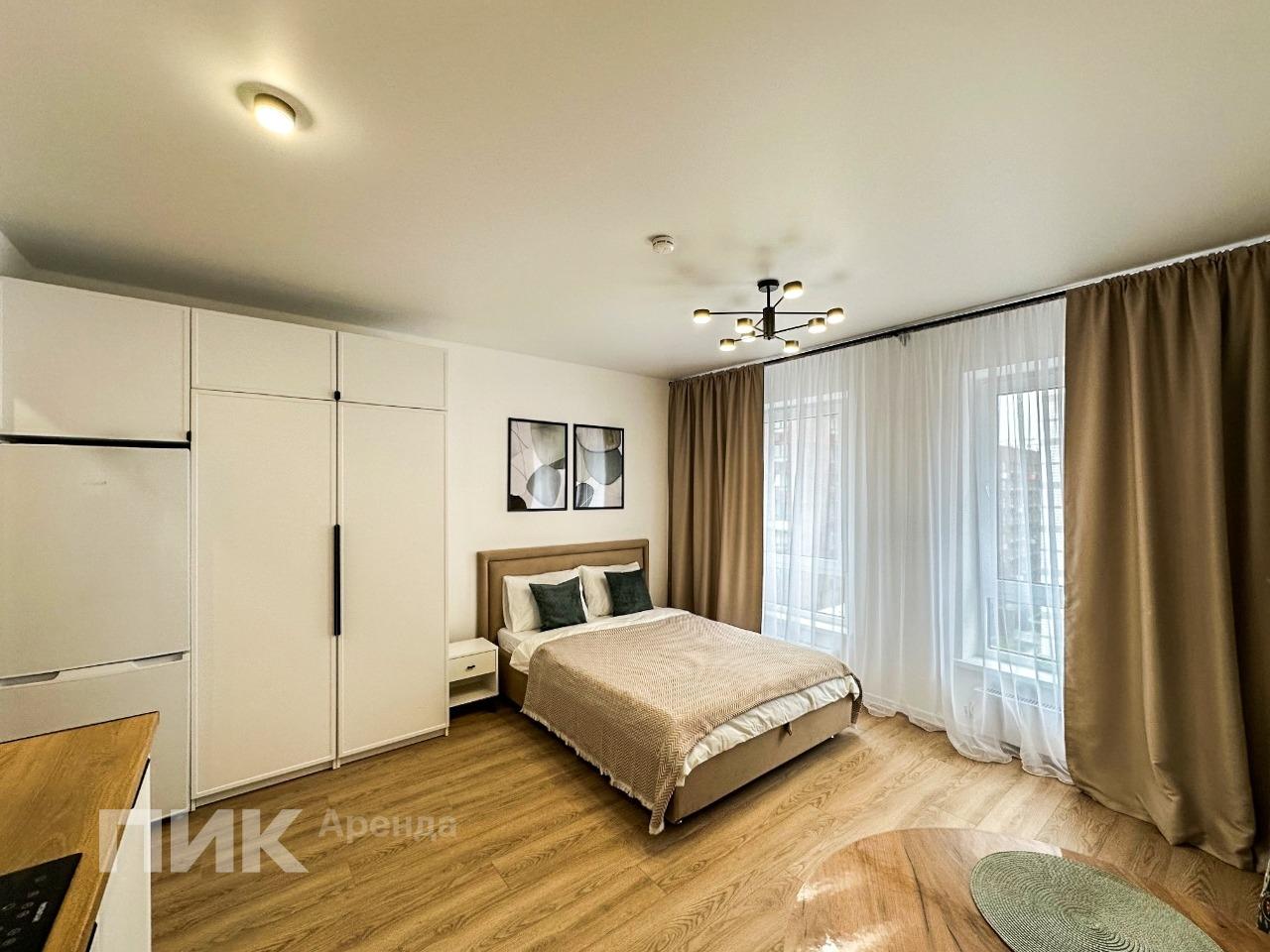 студия, 25.1 м², 58 300 ₽/мес — фото № 1