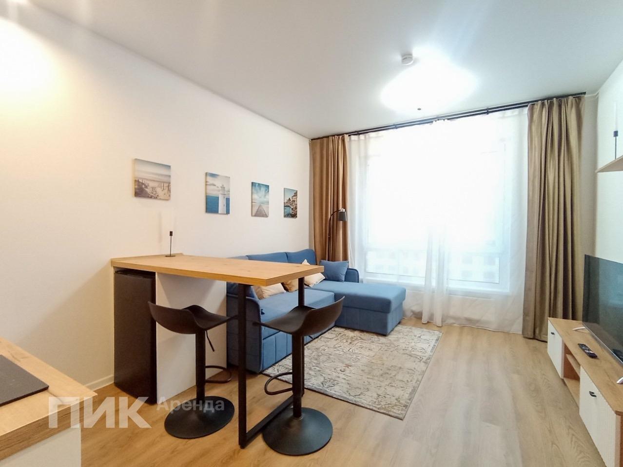 студия, 19.9 м², 62 500 ₽/мес — фото № 1