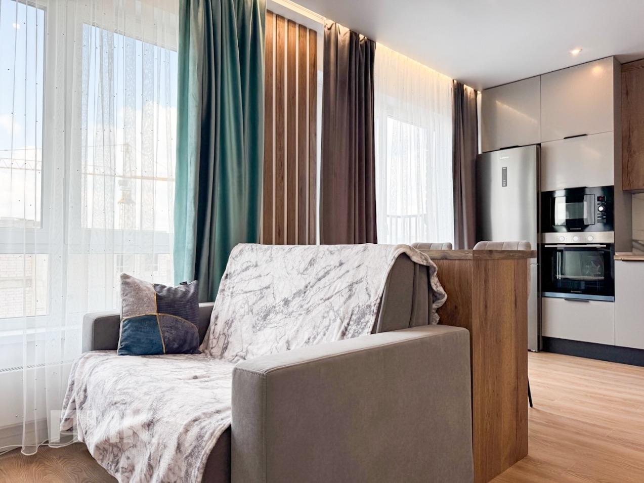 1-к. квартира, 33.5 м², 74 000 ₽/мес — фото № 3