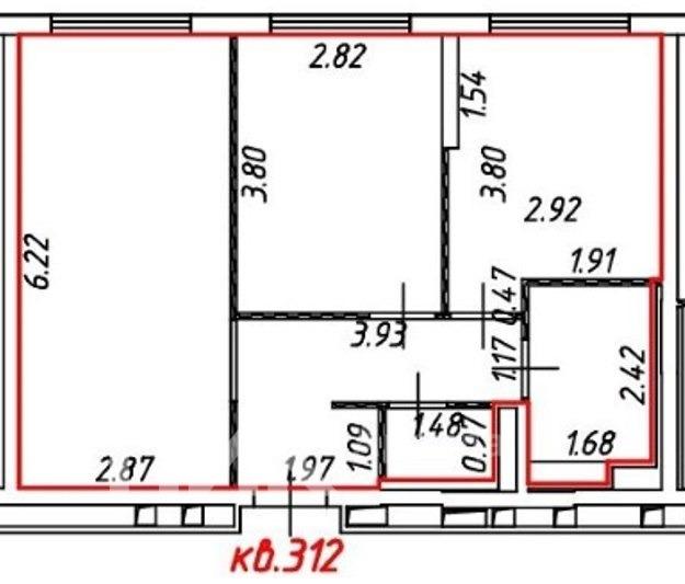 2-к. квартира, 51 м², 78 000 ₽/мес — фото № 19