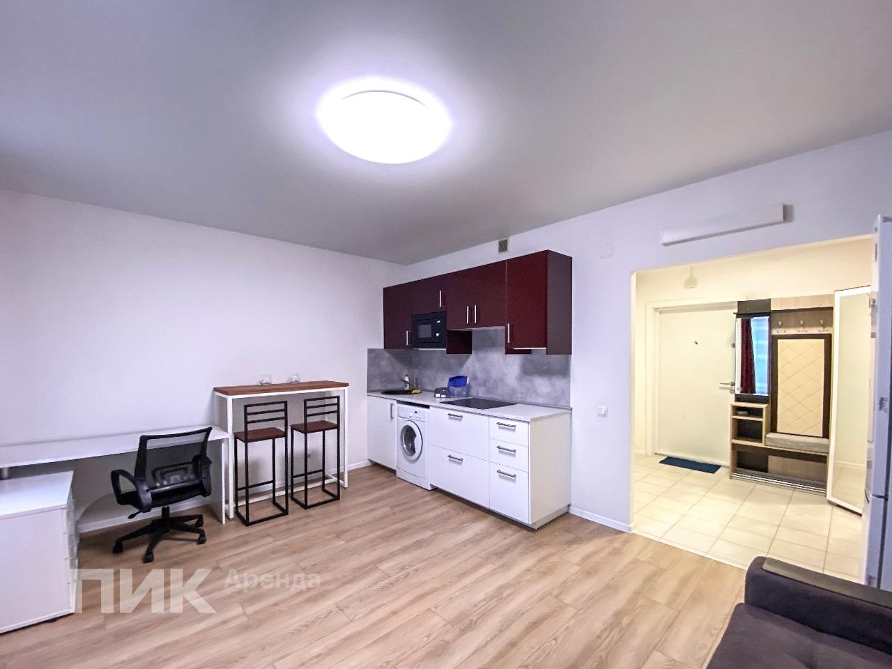 студия, 29 м², 58 300 ₽/мес — фото № 3