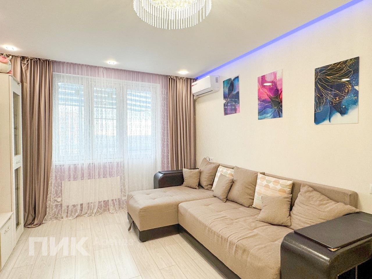 1-к. квартира, 38 м², 65 900 ₽/мес — фото № 1