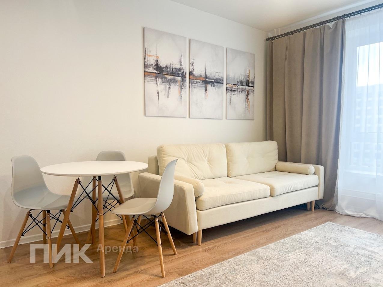 1-к. квартира, 41.3 м², 63 500 ₽/мес — фото № 1