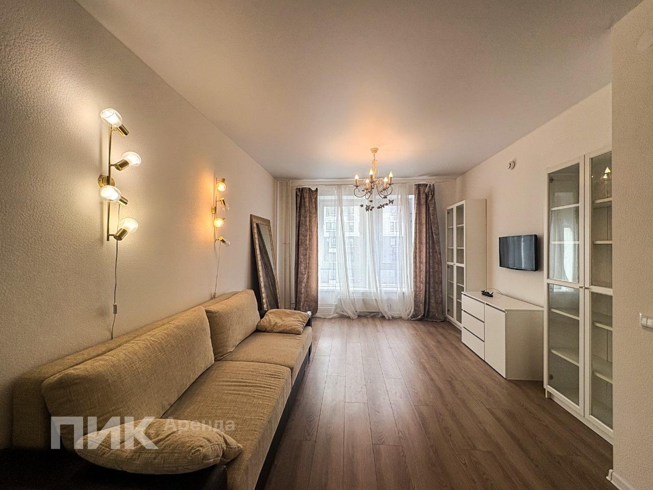1-к. квартира, 38.7 м², 46 800 ₽/мес — фото № 1