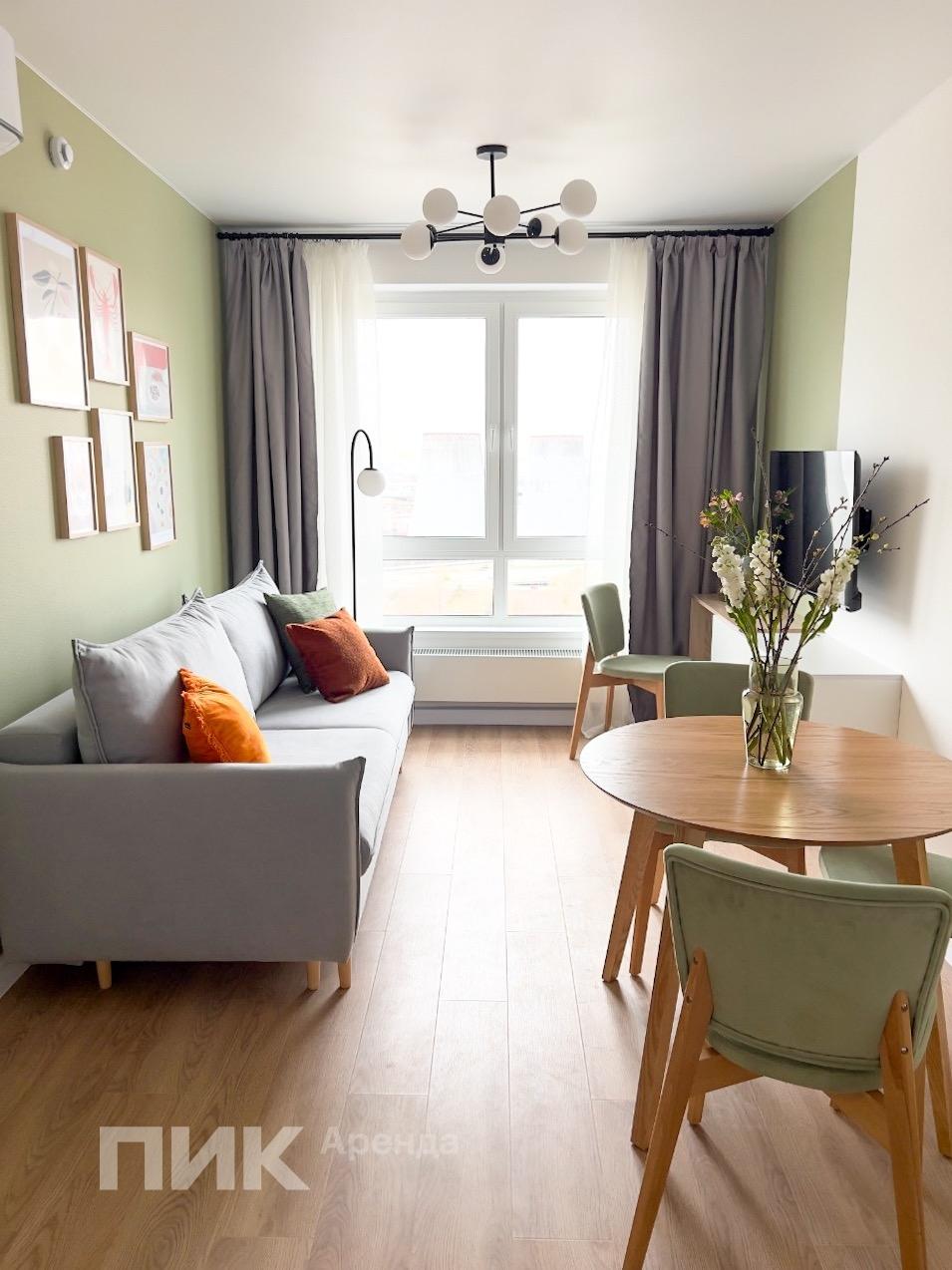 1-к. квартира, 33.9 м², 92 000 ₽/мес — фото № 1