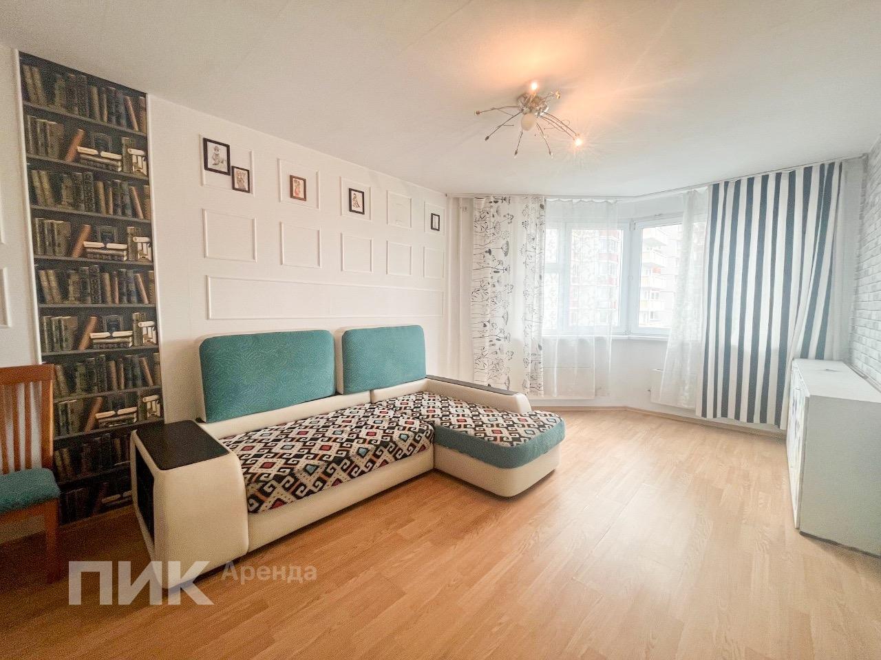 1-к. квартира, 43 м², 37 300 ₽/мес — фото № 1