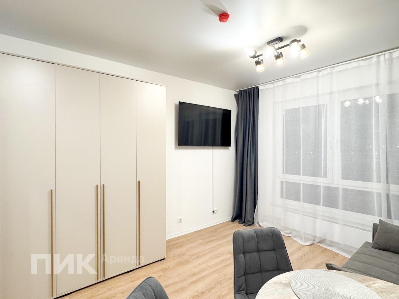 студия, 19.7 м², 58 300 ₽/мес — фото № 1