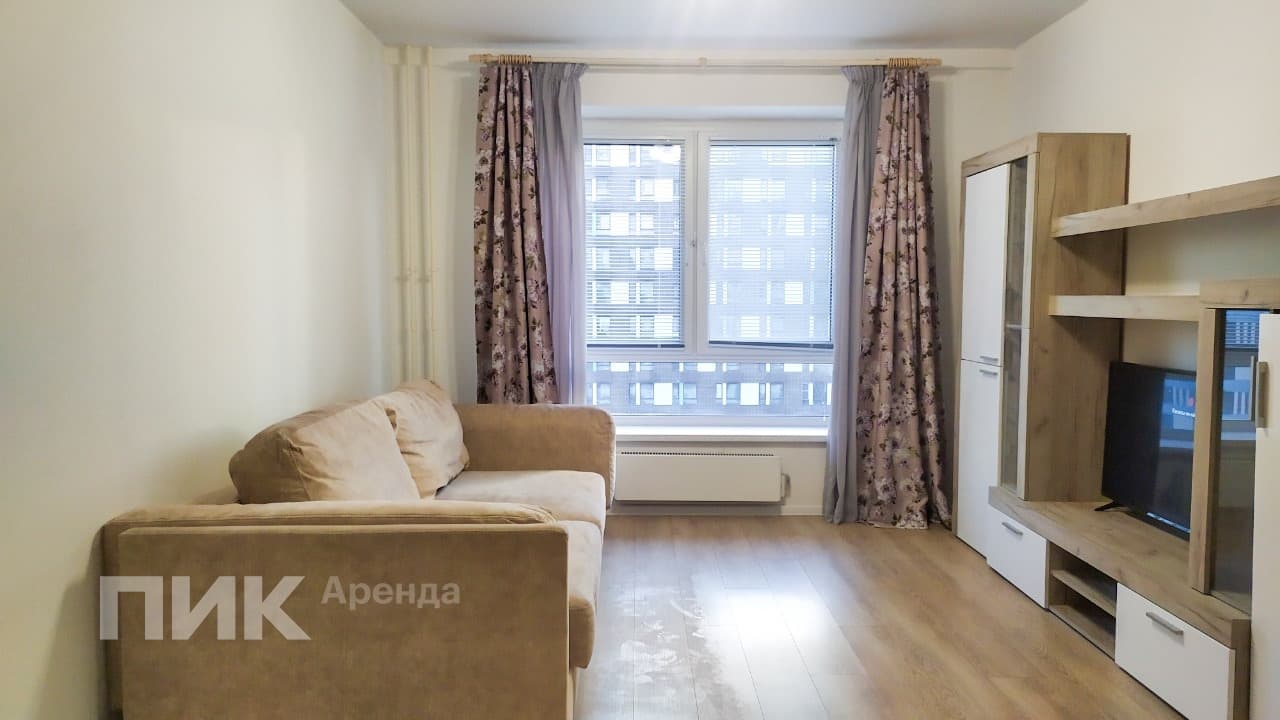 1-к. квартира, 40 м², 52 700 ₽/мес — фото № 1