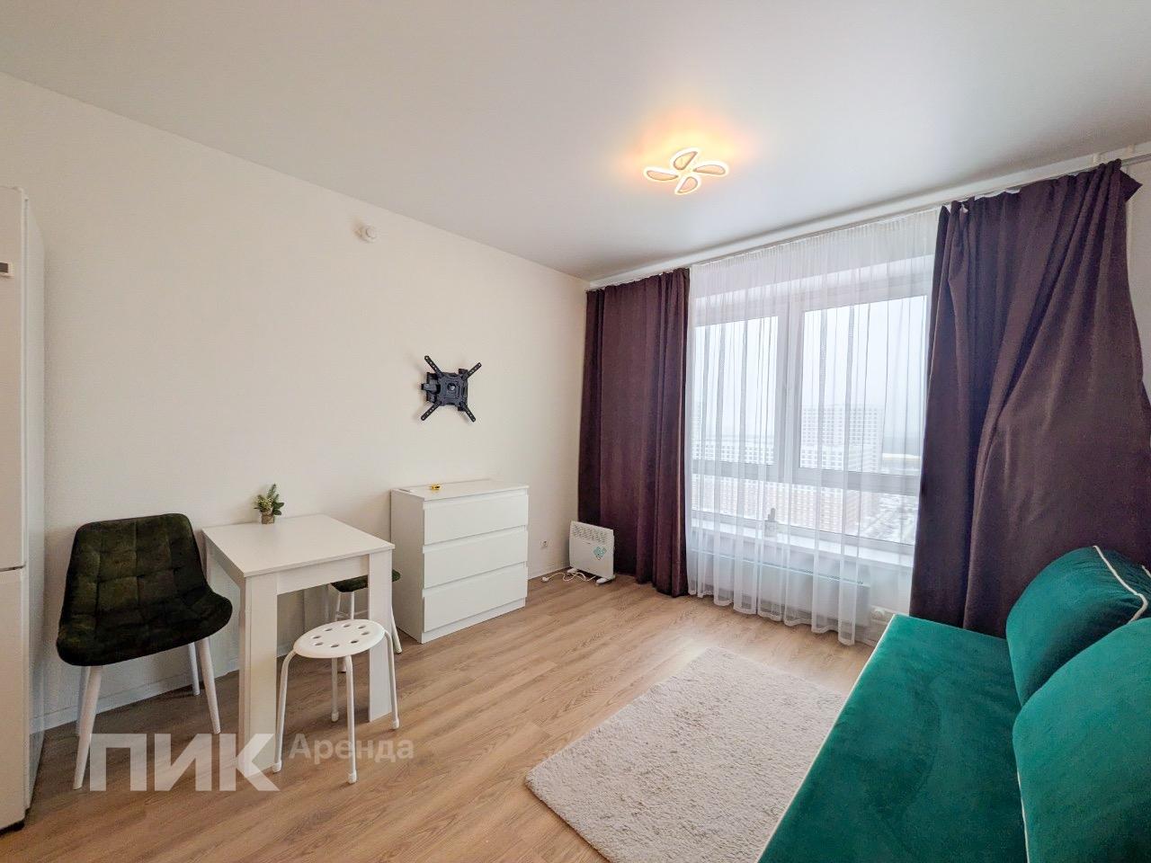 студия, 19.7 м², 36 300 ₽/мес — фото № 1