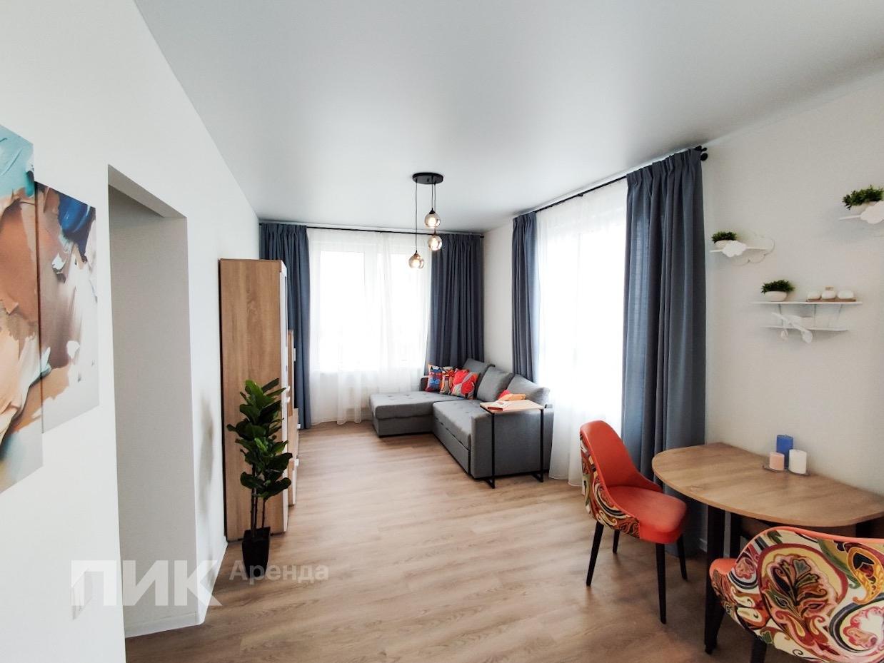 2-к. квартира, 43.3 м², 69 800 ₽/мес — фото № 1