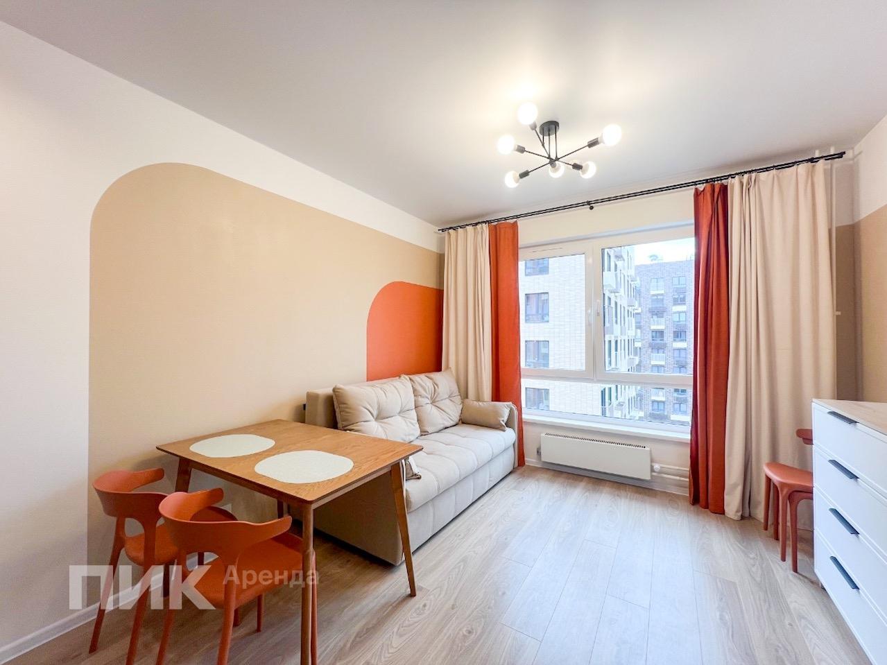 студия, 19.8 м², 47 000 ₽/мес — фото № 1