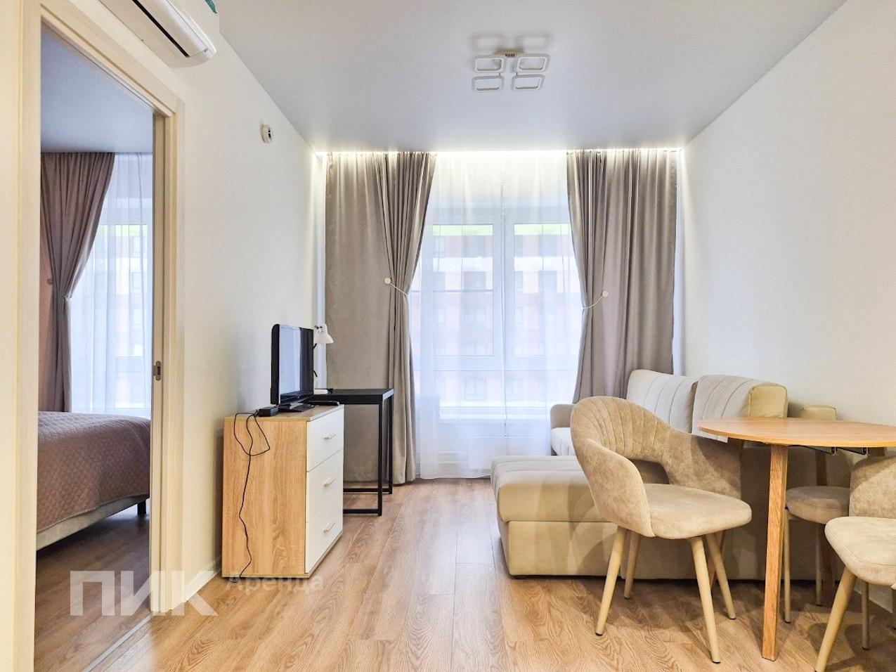 1-к. квартира, 33.4 м², 70 000 ₽/мес — фото № 1