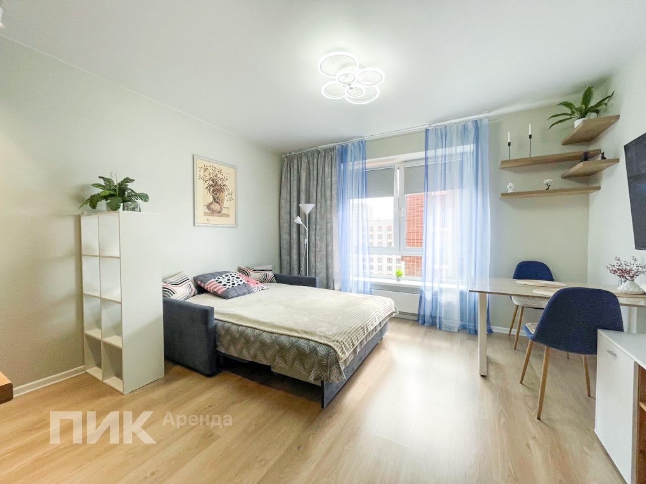 студия, 24 м², 49 400 ₽/мес — фото № 1