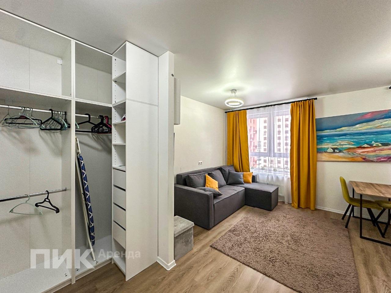 студия, 27 м², 50 500 ₽/мес — фото № 3