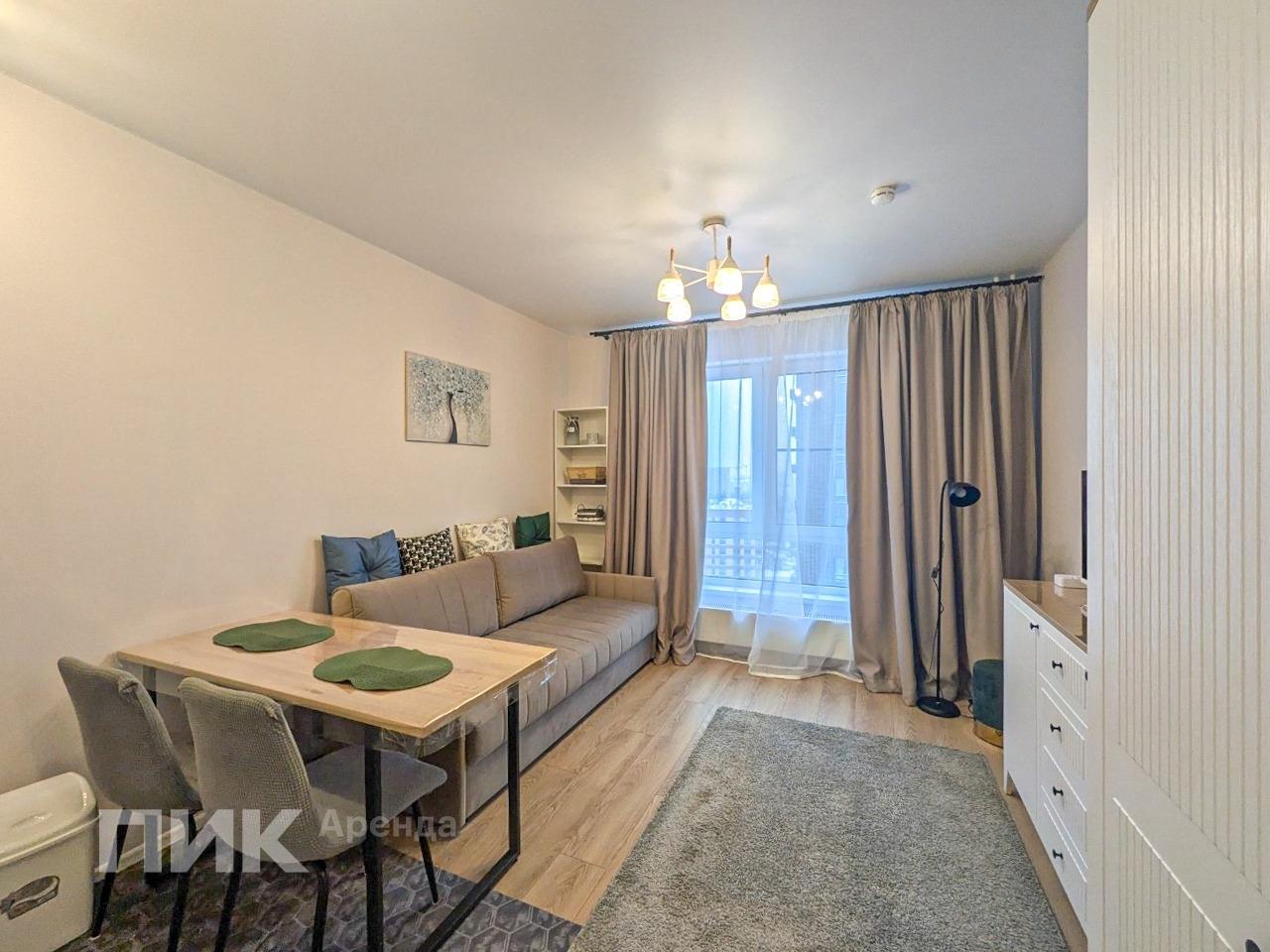 студия, 20 м², 42 600 ₽/мес — фото № 1