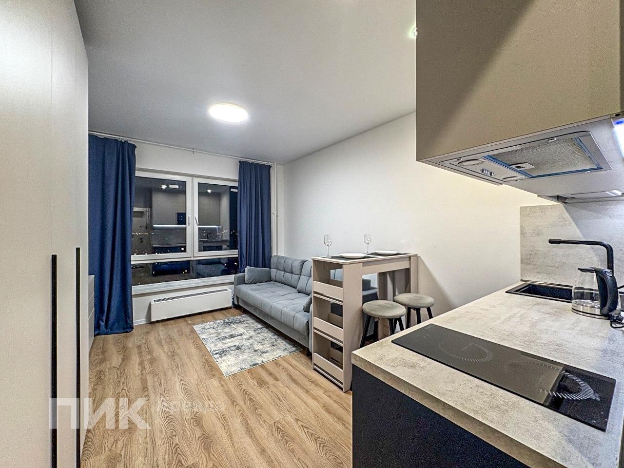 студия, 19.8 м², 44 700 ₽/мес — фото № 1