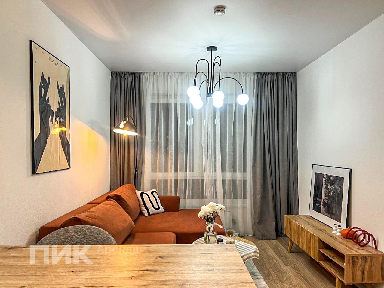 1-к. квартира, 33.5 м², 66 300 ₽/мес — фото № 1