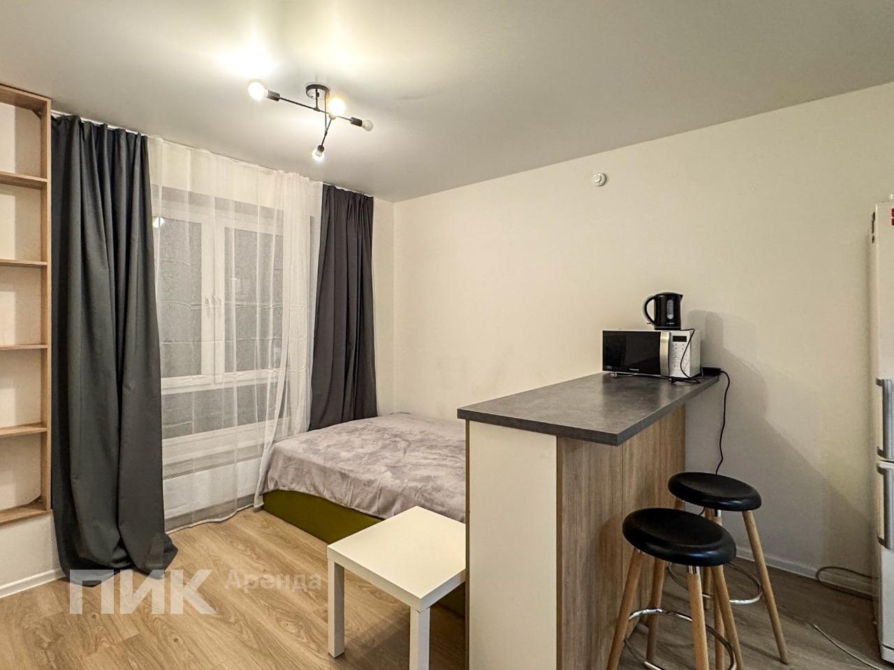 студия, 21.4 м², 53 500 ₽/мес — фото № 1