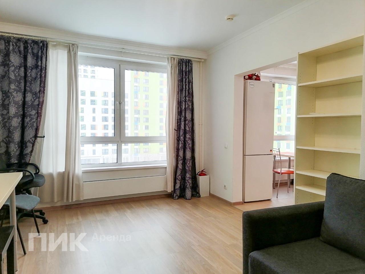 1-к. квартира, 34.4 м², 50 000 ₽/мес — фото № 1