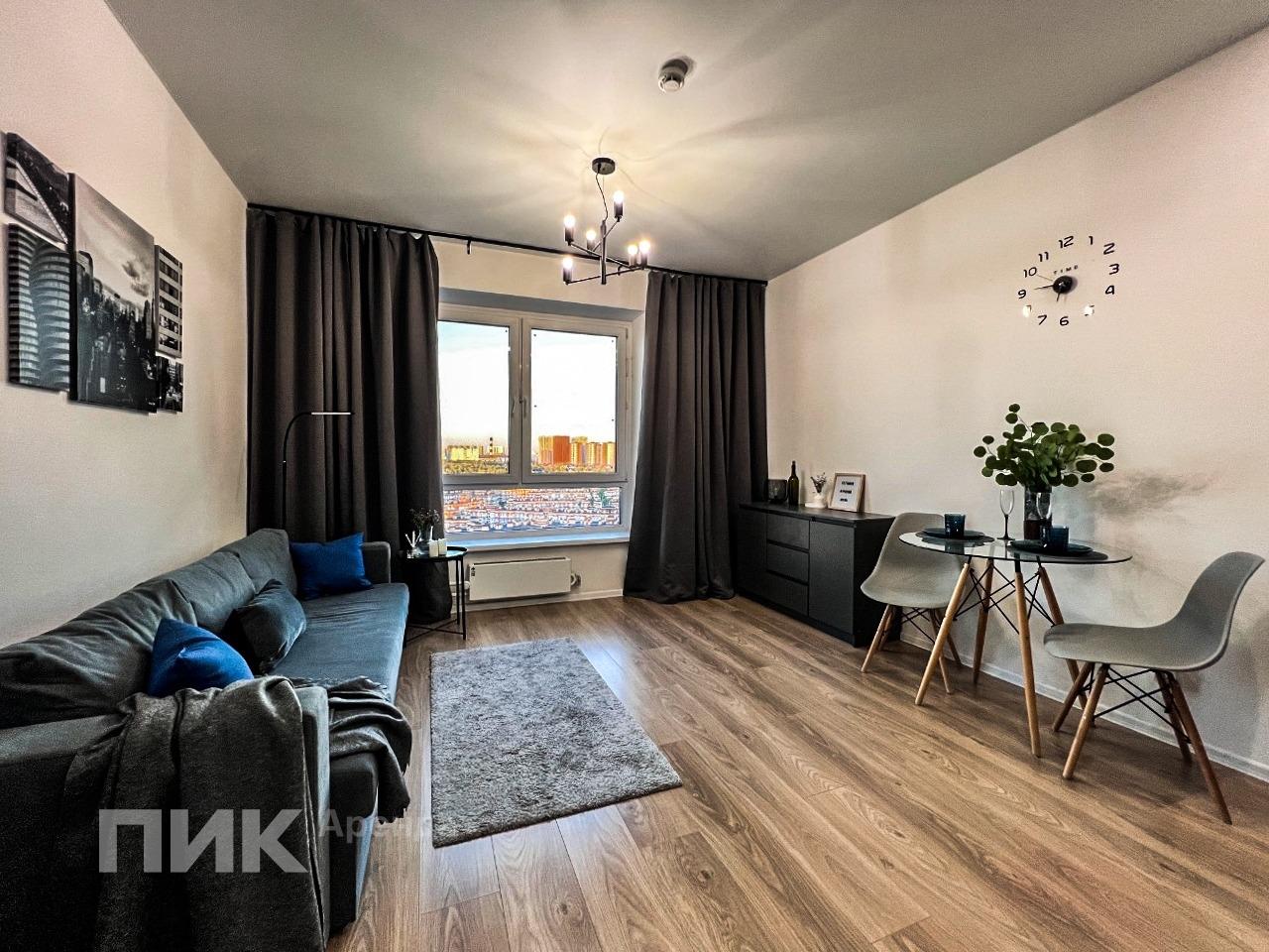 студия, 21.5 м², 50 000 ₽/мес — фото № 1