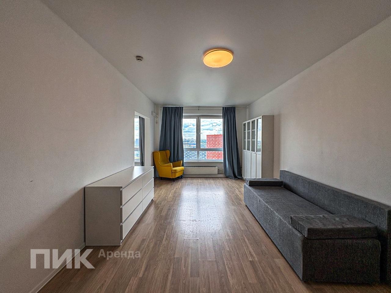 1-к. квартира, 46.5 м², 62 000 ₽/мес — фото № 1