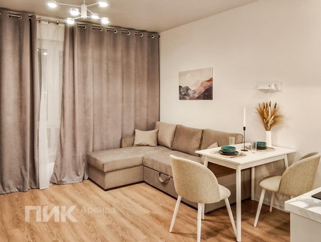 студия, 23 м², 63 500 ₽/мес — фото № 1